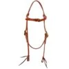 Western Rawhide Signature Browband Headstall W/Tie Bit Ends - Harness -The Equestrian Shop 444054 800 800