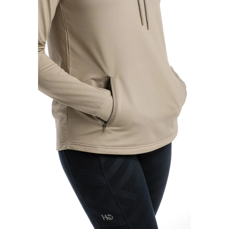 Horseware Technical Hooded Fleece - Misty Grey 6 Horseware Technical Hooded Fleece - Misty Grey - Image 4