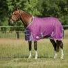 Weatherbeeta Comfitec Premier Freedom Pony Standard Neck Lite - Purple/Navy/Mint -The Equestrian Shop 448596 800 800