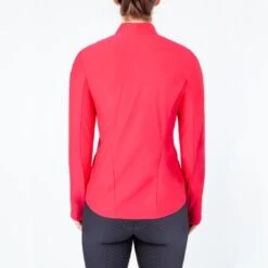 Irideon Kids' AirTech Half Zip - Cerise -The Equestrian Shop 449427 800 800
