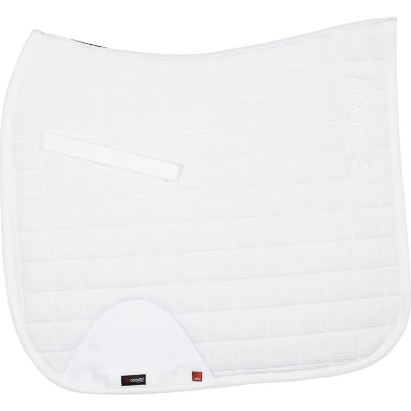 Catago FIR-Tech Dressage Saddle Pad - White 3 Catago FIR-Tech Dressage Saddle Pad - White