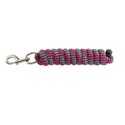 Roma Cotton Deluxe Lead - Black/Hot Pink