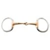 Korsteel Stainless Steel Copper Mouth Eggbutt Snaffle Bit 2 Korsteel Stainless Steel Copper Mouth Eggbutt Snaffle Bit -The Equestrian Shop 451686 800 800