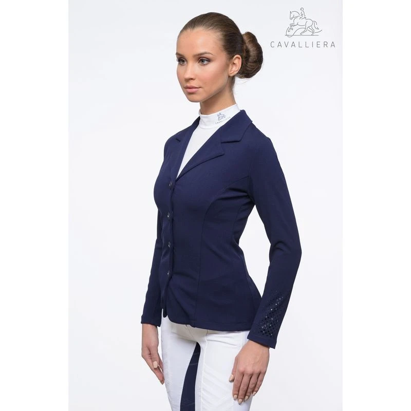 Cavalliera Women's Superior Show Jacket - Navy Blue 3 Cavalliera Women's Superior Show Jacket - Navy Blue