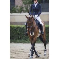 Cavalliera Women's Superior Show Jacket - Navy Blue 8 Cavalliera Women's Superior Show Jacket - Navy Blue -The Equestrian Shop 455608 800 800