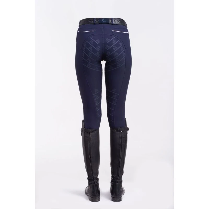 Cavalliera Women's Royal Ride Full Seat Breeches - Navy Blue 4 Cavalliera Women's Royal Ride Full Seat Breeches - Navy Blue - Image 2