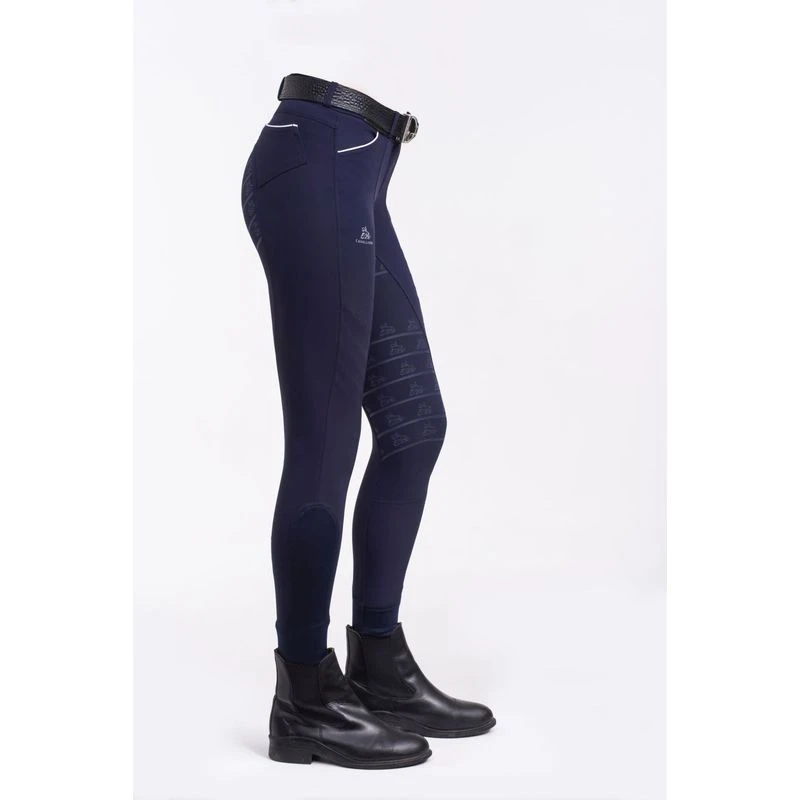 Cavalliera Women's Royal Ride Full Seat Breeches - Navy Blue 5 Cavalliera Women's Royal Ride Full Seat Breeches - Navy Blue - Image 3