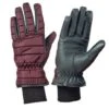 Ovation Women's Elegant Rider Winter Gloves - Burgundy -The Equestrian Shop 466390 800 800