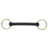 Shires Rubber Covered Overcheck Bradoon - Black -The Equestrian Shop 471316 800 800