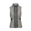 Alessandro Albanese Women's Insula Quilted Vest - Grey -The Equestrian Shop 473703 800 800