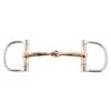 Korsteel Stainless Steel Copper Mouth Dee Ring Snaffle Bit -The Equestrian Shop 474306 800 800