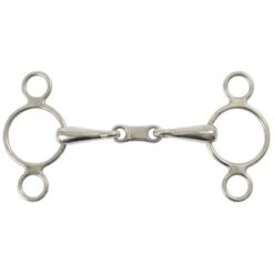 Shires 2 Ring French Link Elevator Gag