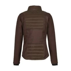 Horze Women's Maeve Softshell Hybrid Jacket - Chocolate Chip Brown -The Equestrian Shop 475695 800 800