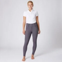 B Vertigo Women's Dianne Thermo Full Seat Breeches - Periscope Dark Grey 11 B Vertigo Women's Dianne Thermo Full Seat Breeches - Periscope Dark Grey -The Equestrian Shop 476632 800 800