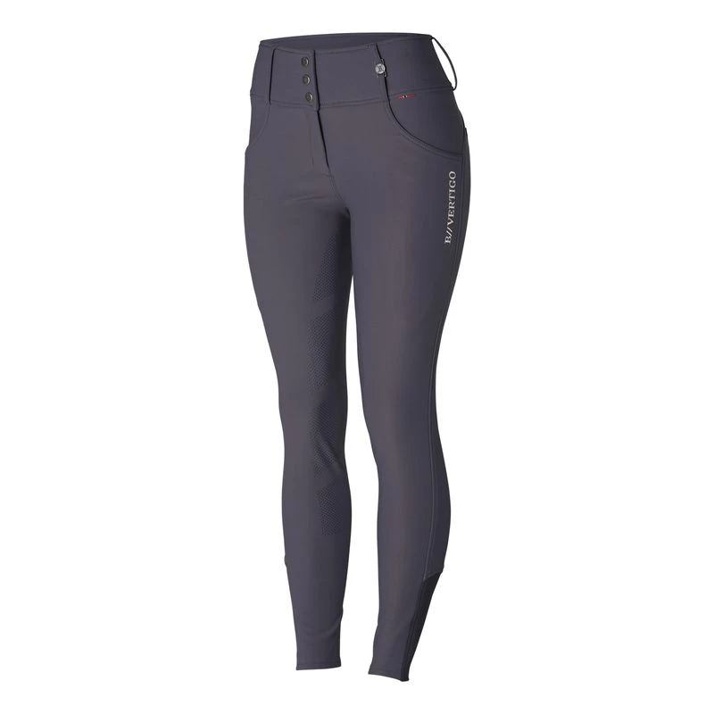 B Vertigo Women's Dianne Thermo Full Seat Breeches - Periscope Dark Grey 8 B Vertigo Women's Dianne Thermo Full Seat Breeches - Periscope Dark Grey - Image 6