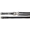 Horze Webbed Draw Reins - Black