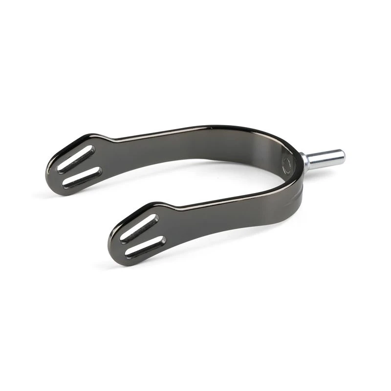 Horze Aluminum Interchangeable Spurs - Black 3 Horze Aluminum Interchangeable Spurs - Black