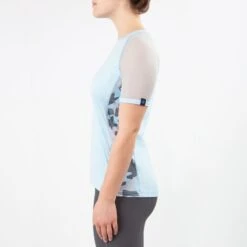 Irideon Women's Air-Tech Tee - Energy Blue -The Equestrian Shop 481823 800 800