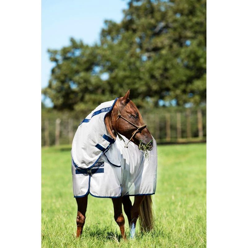 Mio Fly Rug - Bronze/Navy 3 Mio Fly Rug - Bronze/Navy