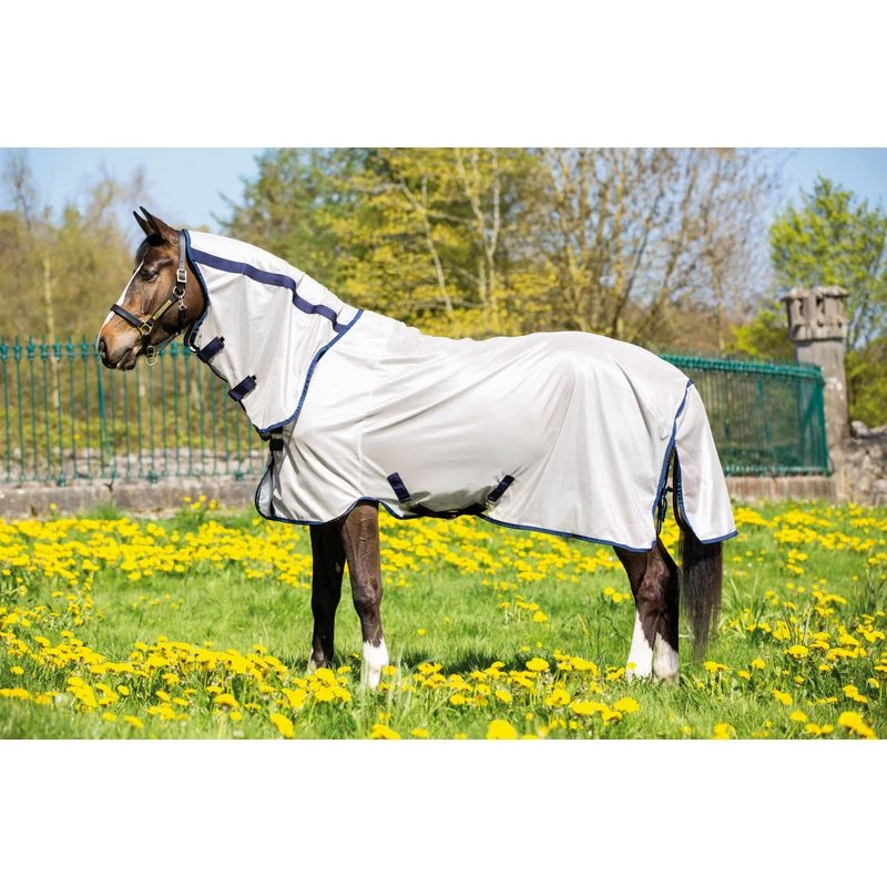 Mio Fly Rug - Bronze/Navy 4 Mio Fly Rug - Bronze/Navy - Image 2