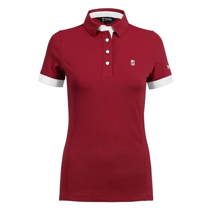 Tredstep Women's Performance Polo - Chilli Pepper 3 Tredstep Women's Performance Polo - Chilli Pepper