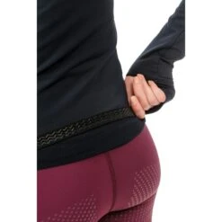 Horseware Women's Tara Tech Zip Top - Navy 10 Horseware Women's Tara Tech Zip Top - Navy -The Equestrian Shop 496760 800 800