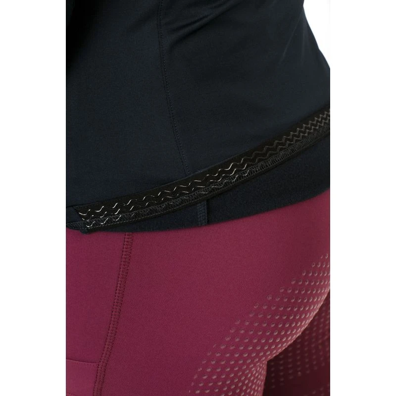 Horseware Women's Tara Tech Zip Top - Navy 7 Horseware Women's Tara Tech Zip Top - Navy - Image 5