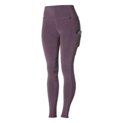 Horze Women's Zelda Full Seat Tights W/Silicone Grip - Montana Grape Purple 11 Horze Women's Zelda Full Seat Tights W/Silicone Grip - Montana Grape Purple -The Equestrian Shop 499563 800 800