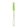 Perri's 5/8" Nylon Lead W/Chain - Lime Green