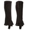 Perri's Kids' Suede Zipper Half Chaps - Black -The Equestrian Shop 502908 800 800