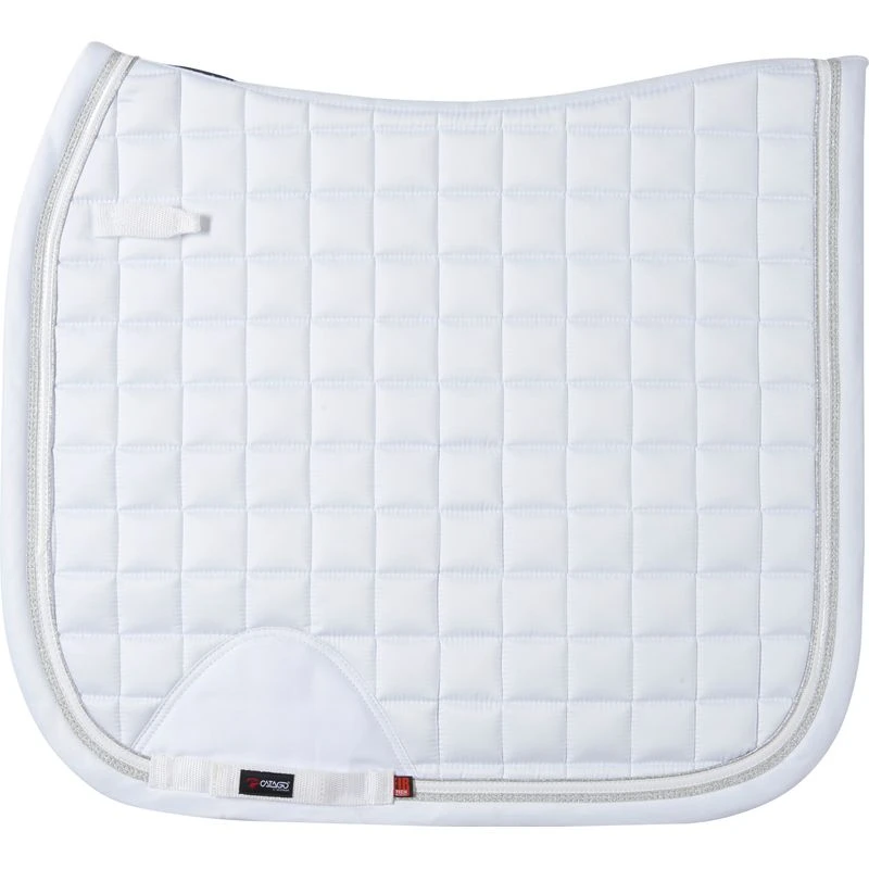 Catago FIR-Tech Elegant Dressage Pad - White 3 Catago FIR-Tech Elegant Dressage Pad - White