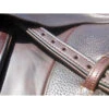 Nunn Finer Padded Nylon Center 7/8" Stirrup Leathers - Havana -The Equestrian Shop 505374 800 800