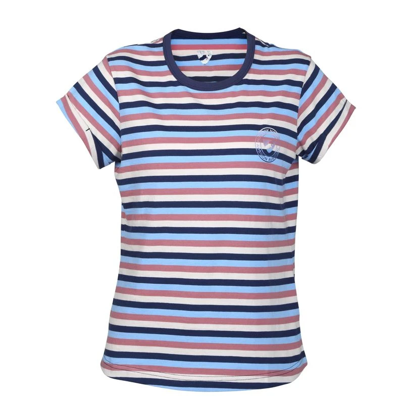 Shires Aubrion Women's Croxley Tee Shirt - Stripe 3 Shires Aubrion Women's Croxley Tee Shirt - Stripe
