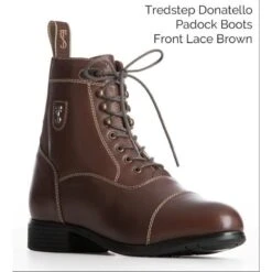 Tredstep Donatello Lace Paddock Boot - Brown -The Equestrian Shop 517172 800 800