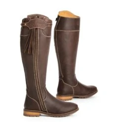 Tredstep Shannon Side Zip Country Boot - Mahogany