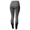 Horze Women's Selena Sporty Riding Tights W/Mesh Lower Leg - Shadow Grey/Ash Gray -The Equestrian Shop 531114 800 800
