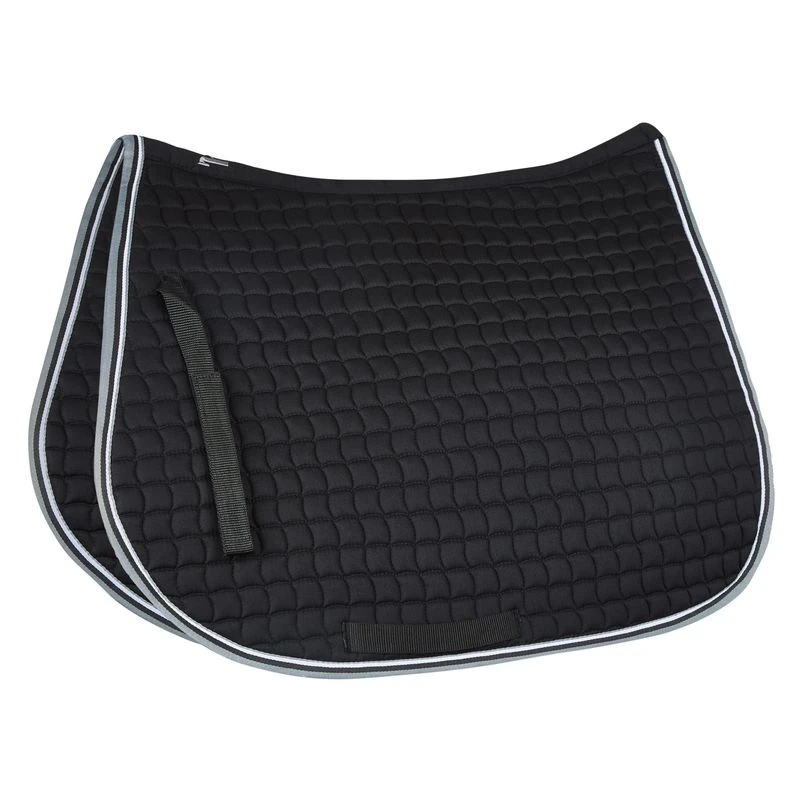 Horze Adepto All Purpose Saddle Pad - Black 3 Horze Adepto All Purpose Saddle Pad - Black
