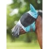Shires Deluxe Fly Mask W/Nose Fringe - Green -The Equestrian Shop 539415 800 800