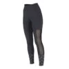 Shires Aubrion Kids' Elstree Mesh Riding Tights - Black -The Equestrian Shop 539442 800 800
