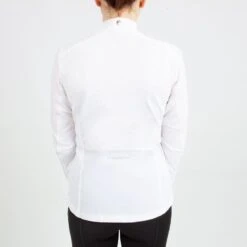 Irideon Women's Luna Coolstretch Long Sleeve Jersey - White 7 Irideon Women's Luna Coolstretch Long Sleeve Jersey - White -The Equestrian Shop 540254 800 800