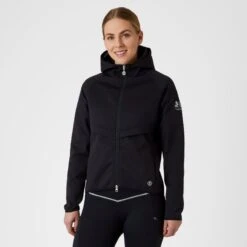 B Vertigo Women's Norah Scuba Tech Hooded Jacket - Dark Navy 11 B Vertigo Women's Norah Scuba Tech Hooded Jacket - Dark Navy -The Equestrian Shop 543822 800 800