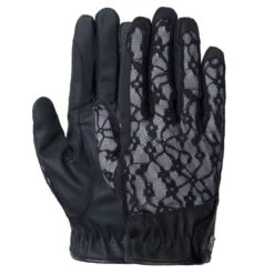 B Vertigo Women's Cooling Lace Riding Gloves - Black