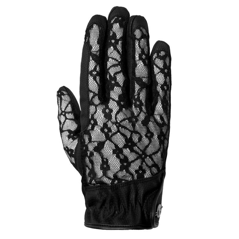 B Vertigo Women's Cooling Lace Riding Gloves - Black 6 B Vertigo Women's Cooling Lace Riding Gloves - Black - Image 4