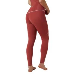 B Vertigo Women's Adara High Waist Full Seat Tights - Mineral Red -The Equestrian Shop 547921 800 800
