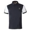 B Vertigo Men's Alec Performance Polo Shirt - Dark Navy/ Fossil Brown 1 B Vertigo Men's Alec Performance Polo Shirt - Dark Navy/ Fossil Brown -The Equestrian Shop 548677 800 800