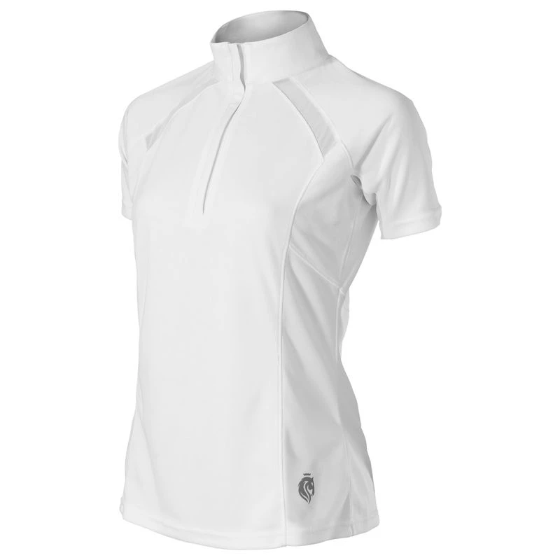 Equinavia Women's Ingrid Short Sleeved Show Shirt - White 3 Equinavia Women's Ingrid Short Sleeved Show Shirt - White
