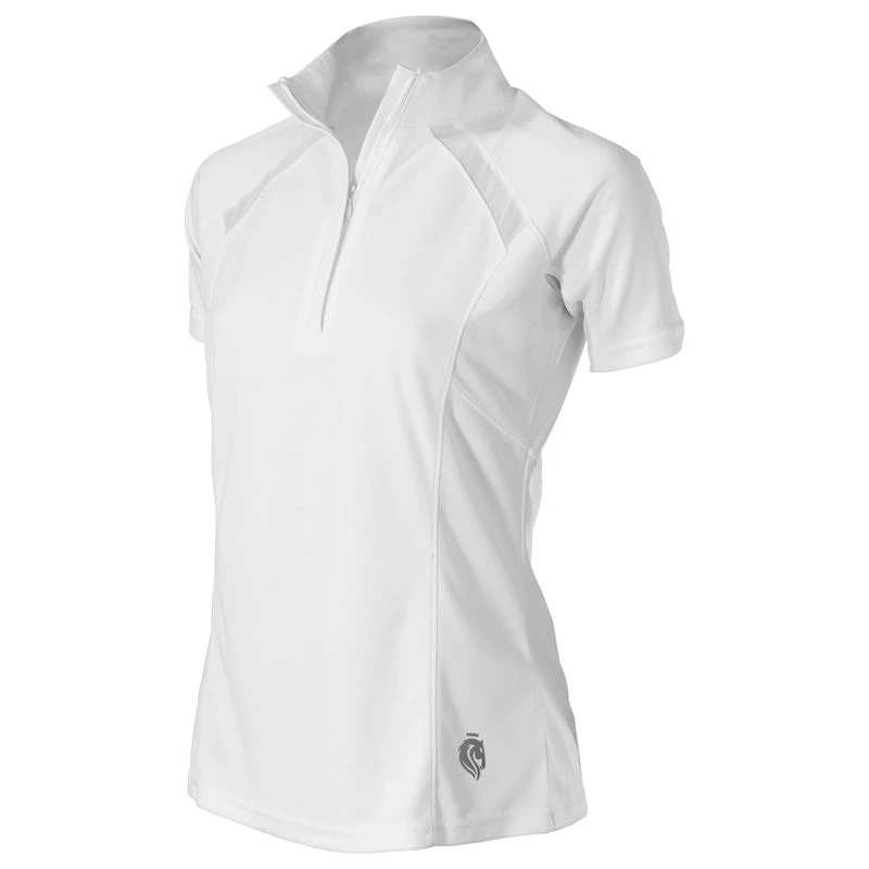 Equinavia Women's Ingrid Short Sleeved Show Shirt - White 4 Equinavia Women's Ingrid Short Sleeved Show Shirt - White - Image 2