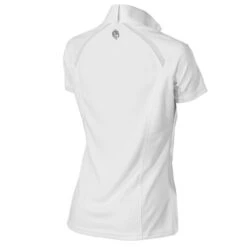 Equinavia Women's Ingrid Short Sleeved Show Shirt - White 9 Equinavia Women's Ingrid Short Sleeved Show Shirt - White -The Equestrian Shop 552207 800 800