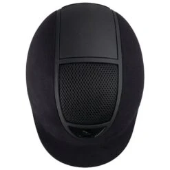 IRH IR4G XLT Helmet - Black Amara Suede/Gloss Black Frame -The Equestrian Shop 555166 800 800