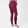 Horze Women's Full Seat Breeches W/Elastic Leg - Potion Purple -The Equestrian Shop 555349 800 800